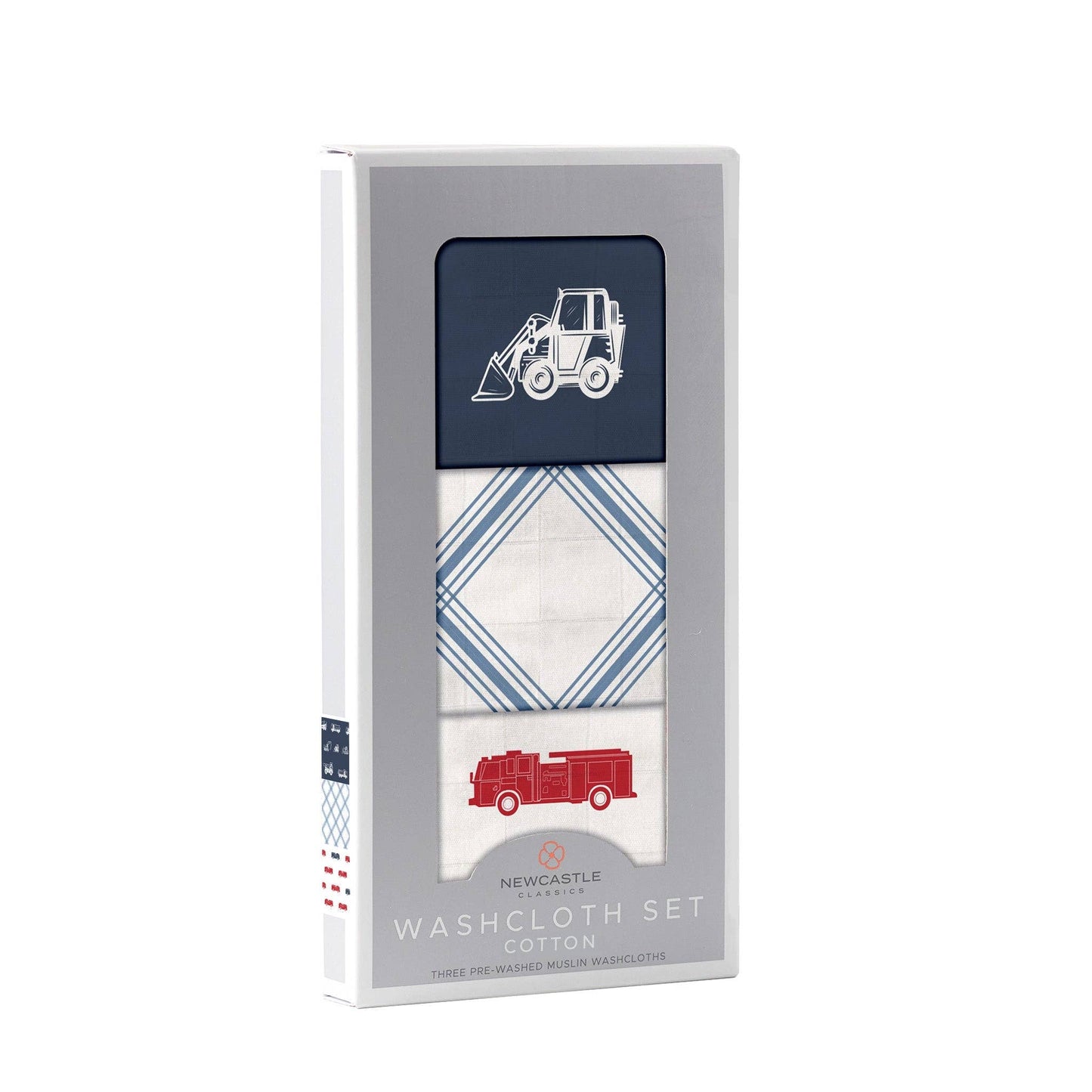 Things That Go | Washcloth Set 3PK