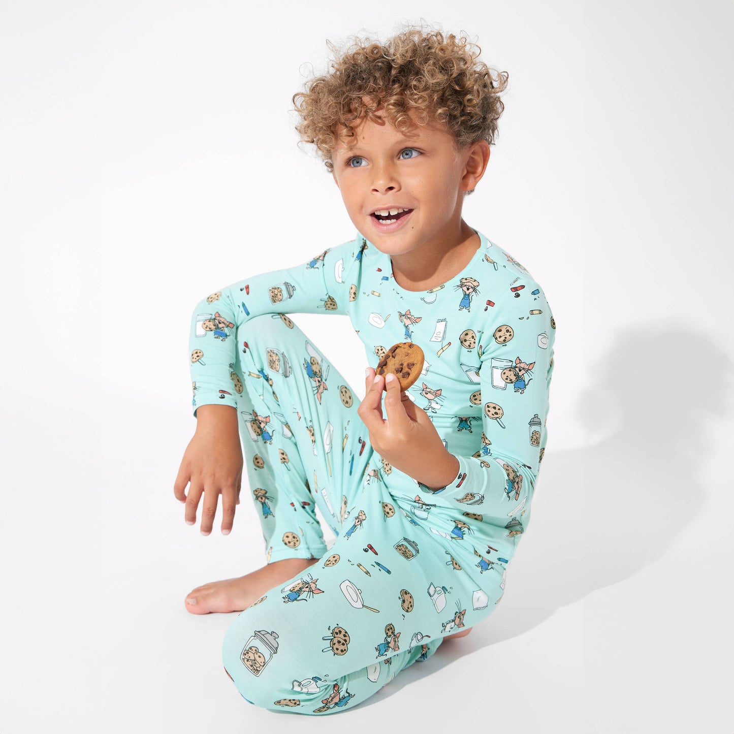 If You Give a Mouse a Cookie Christmas Bamboo Kids Pajamas