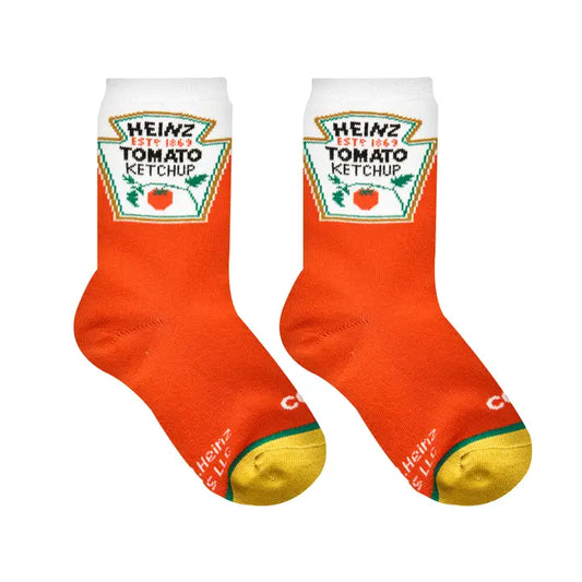 Heinz Ketchup Kids Crew Socks