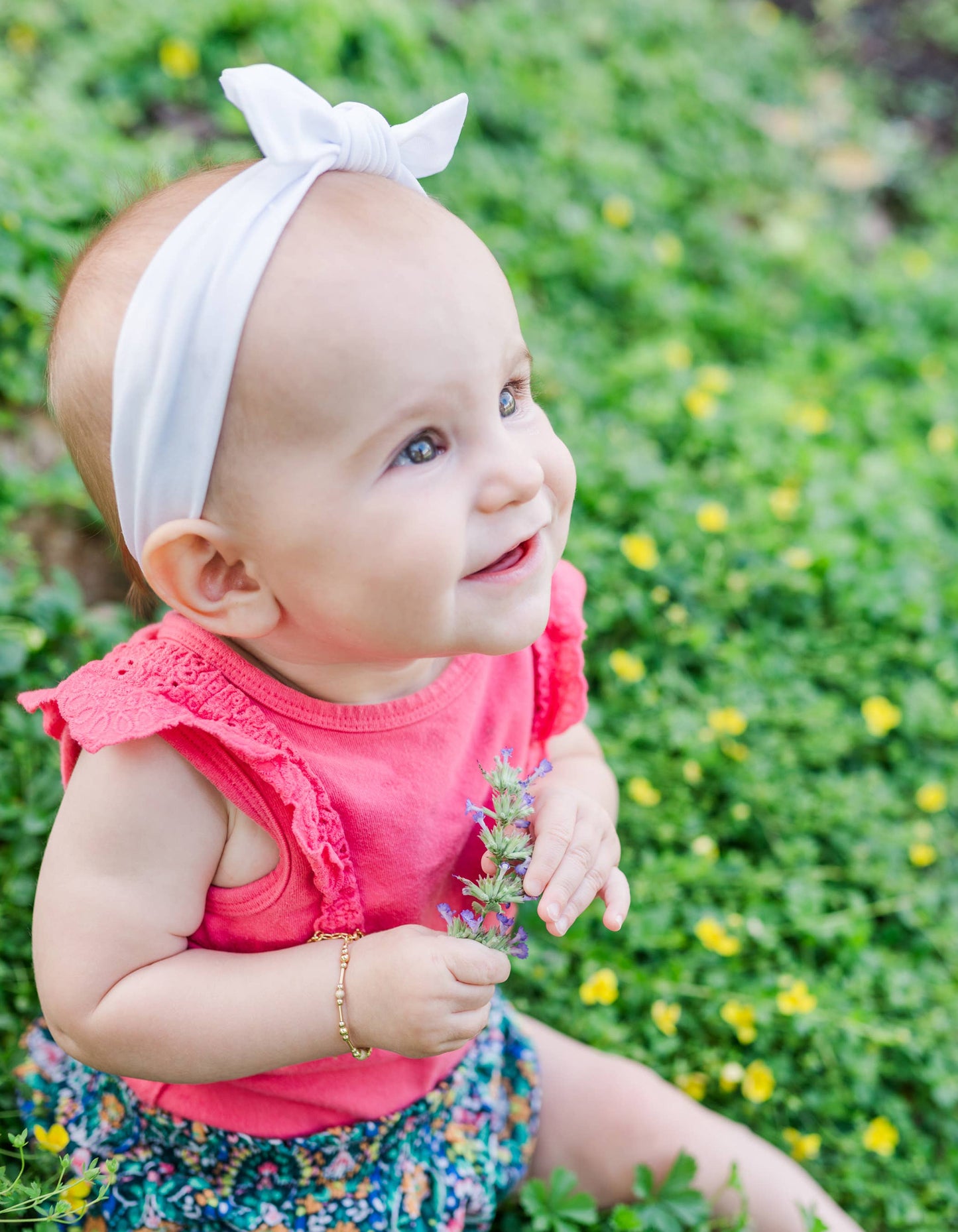 Little Girls 14K Gold-Plated Bracelet with Stardust Beads