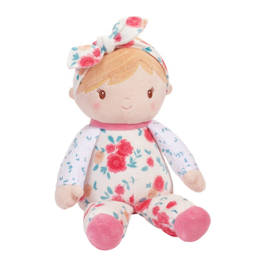 Vera Doll Floral PJ's-Douglas Toys