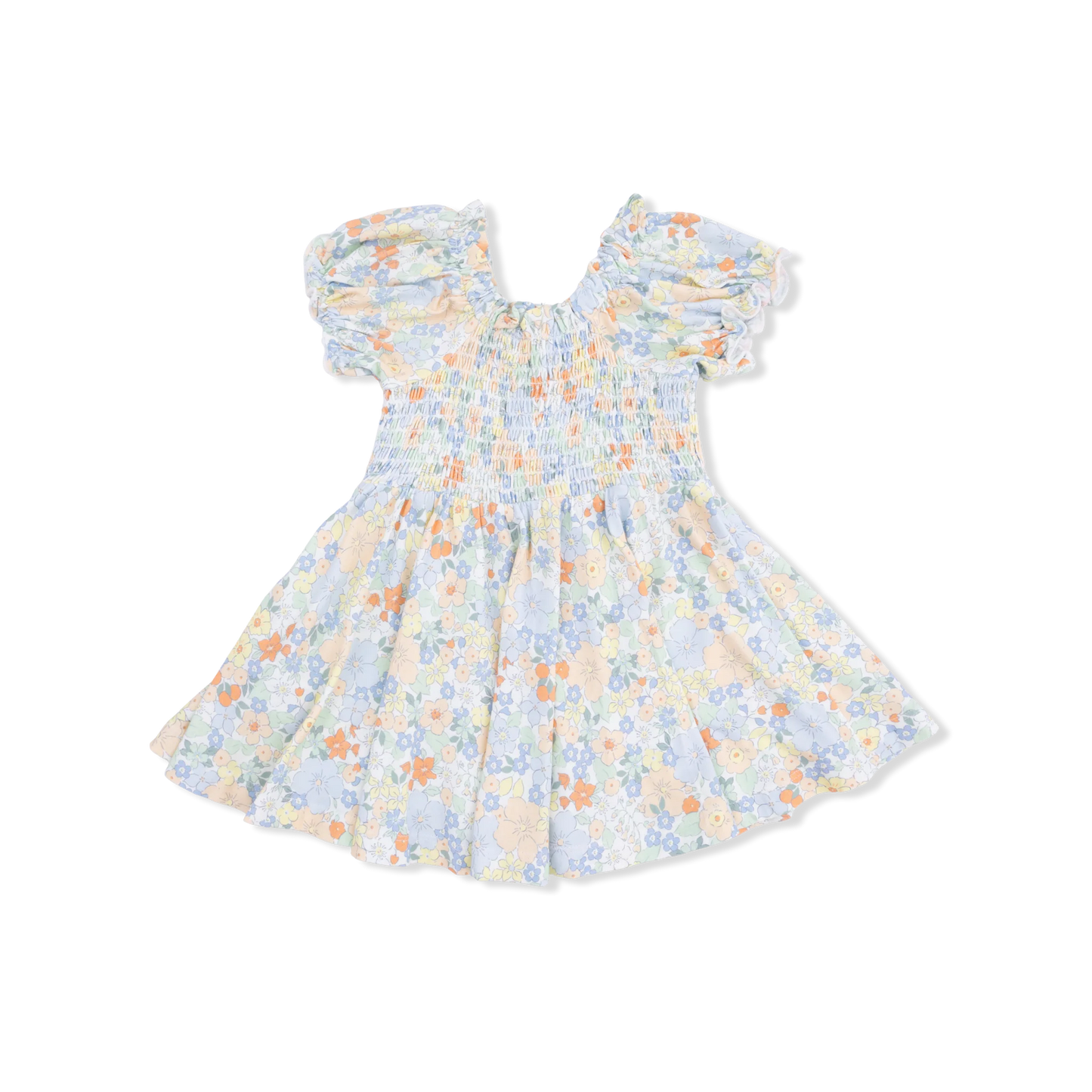 Georgia Floral | Smocked Twirly Dress