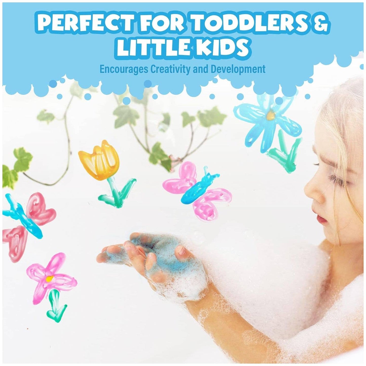 Tub Works® Bath Neon Paint Soap Bath Toy