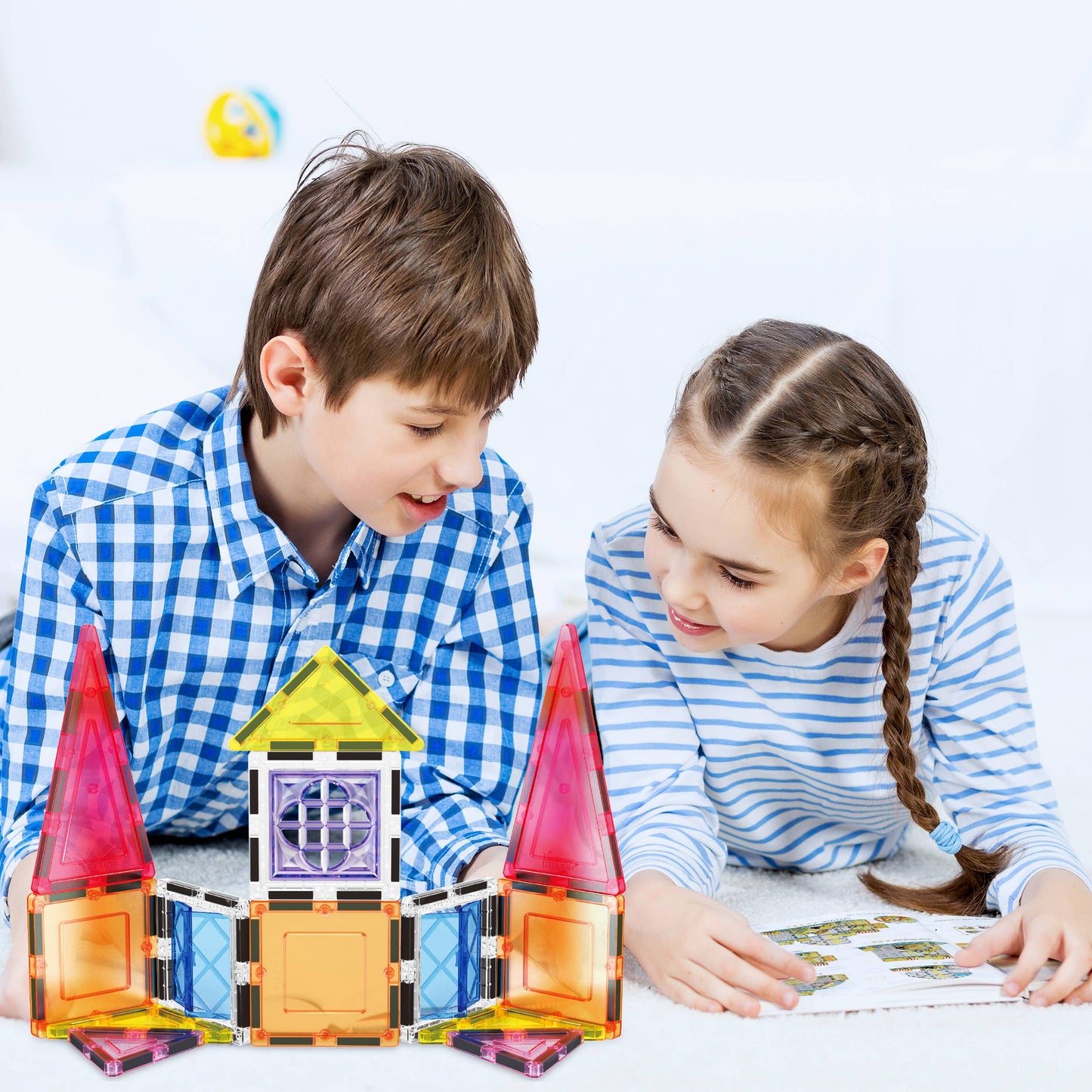 PicassoTiles 21pc (Magnetic Tile Building) Set