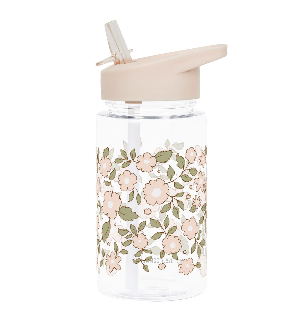 Pink Blossoms Kids Water Bottle