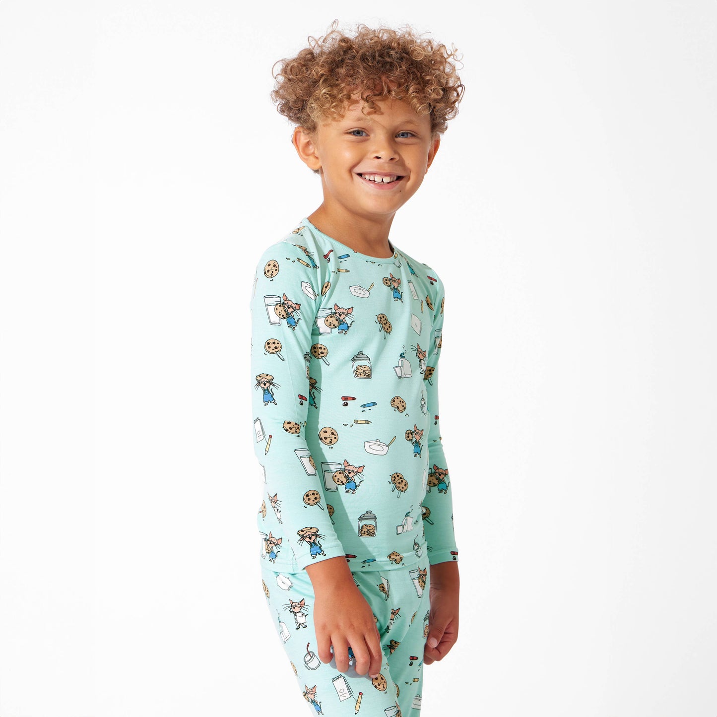 If You Give a Mouse a Cookie Christmas Bamboo Kids Pajamas