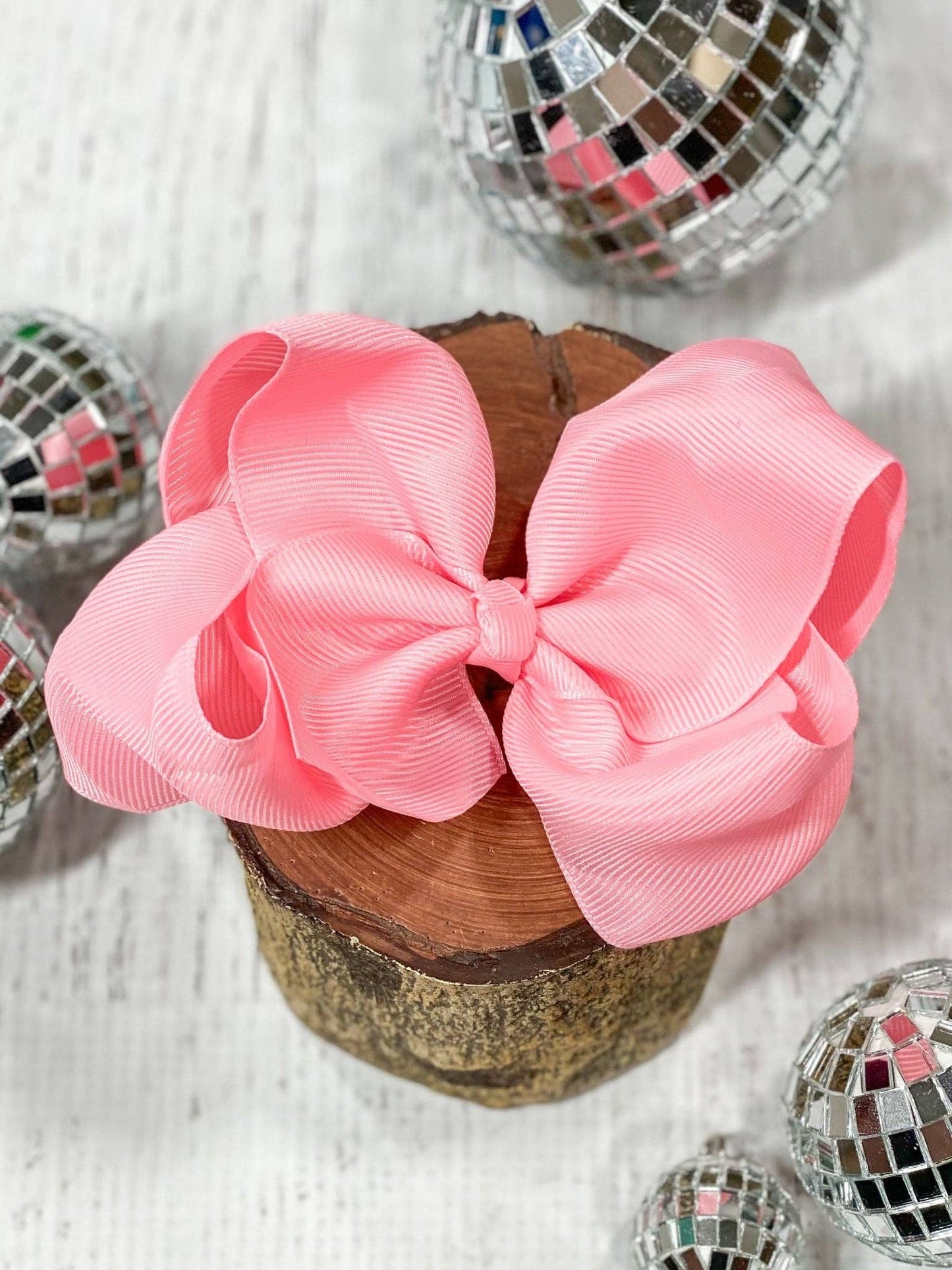 Classic Grosgrain Hair Bow - Alligator Clip - 4.5"