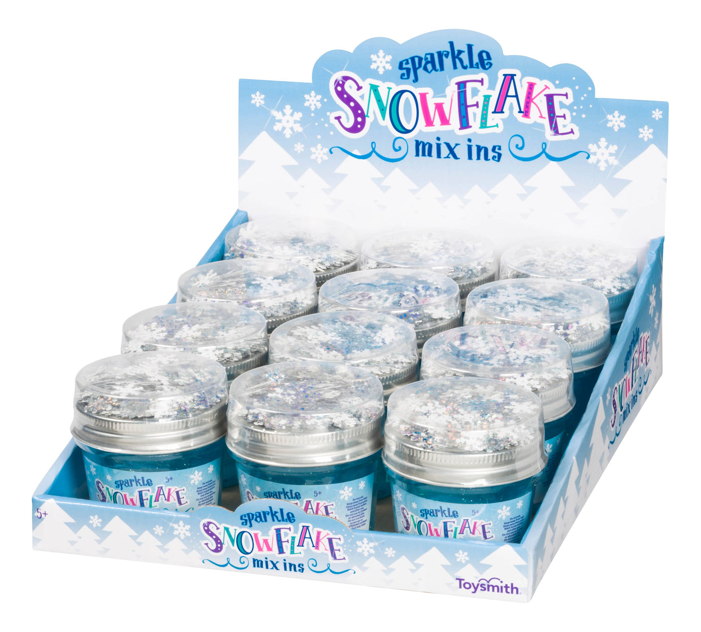 Snowflake Mix In Slime/Confetti Kit