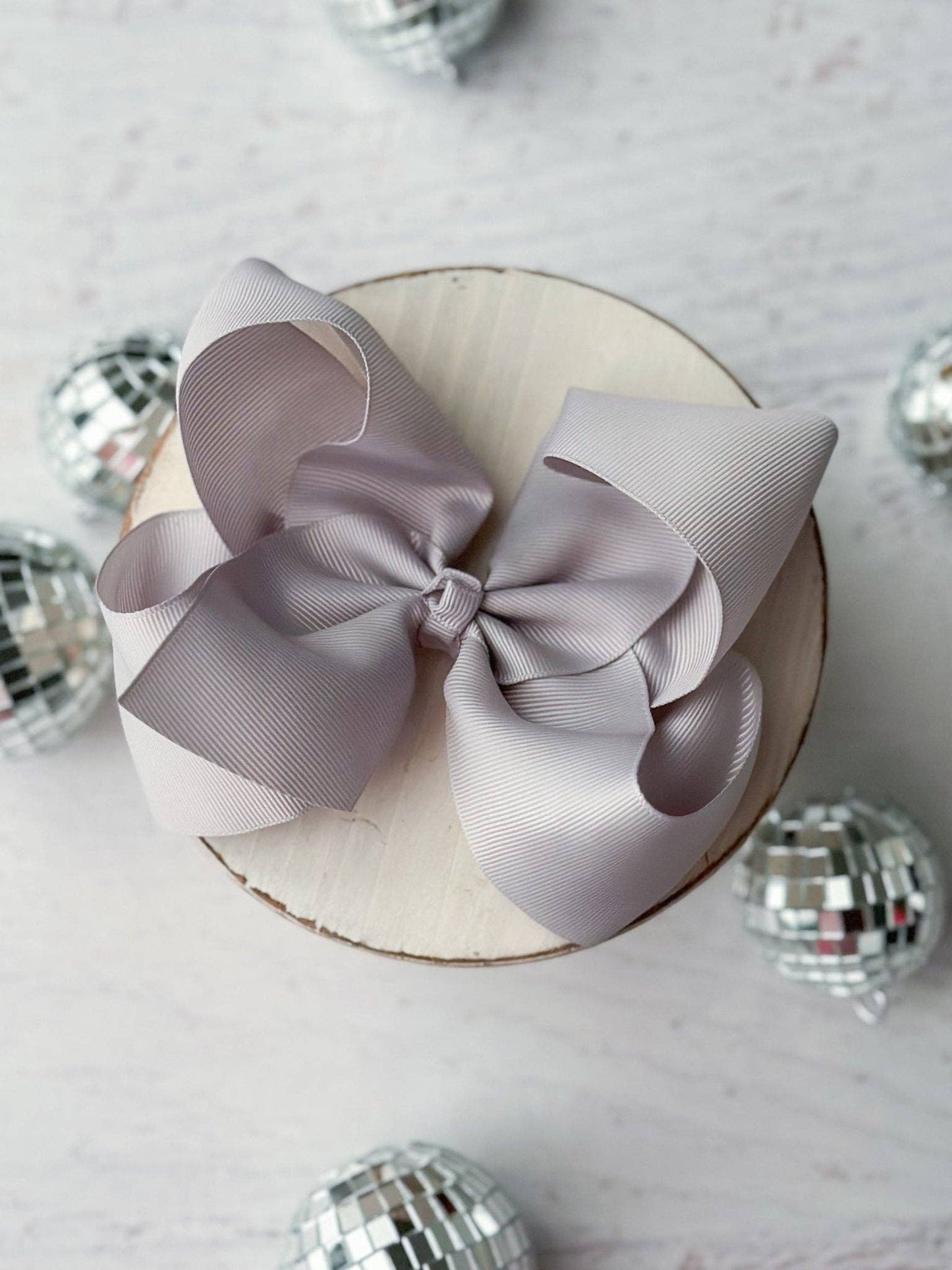 Oversize Grosgrain | Hair Bow | Alligator Clip (5.5")