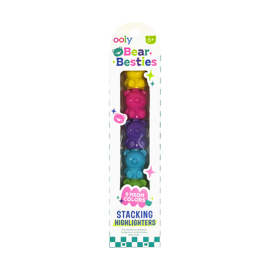 Bear Besties: Stacking Highlighters - Single (1 Stick / Box)