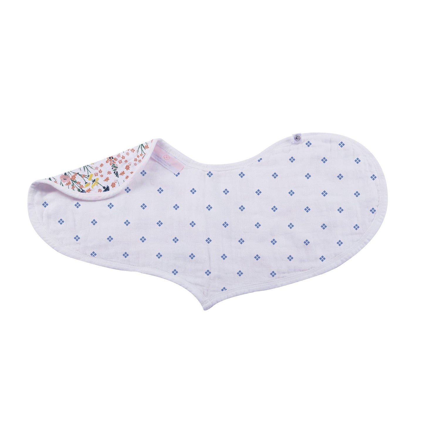 Wildflowers - Bamboo Heart Bib 2PK