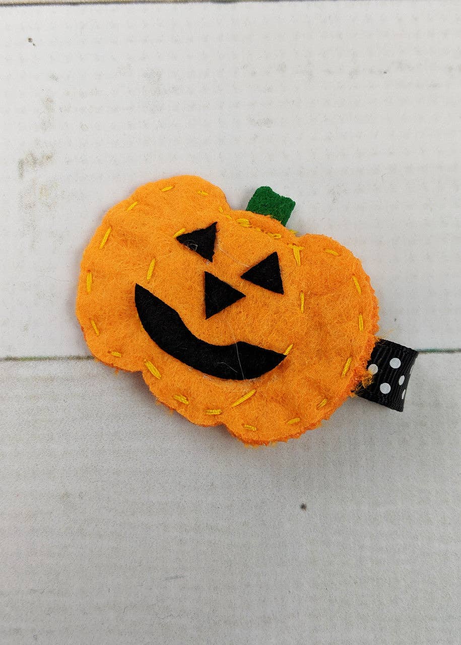 Jack-O-Lantern | Felt Clippie