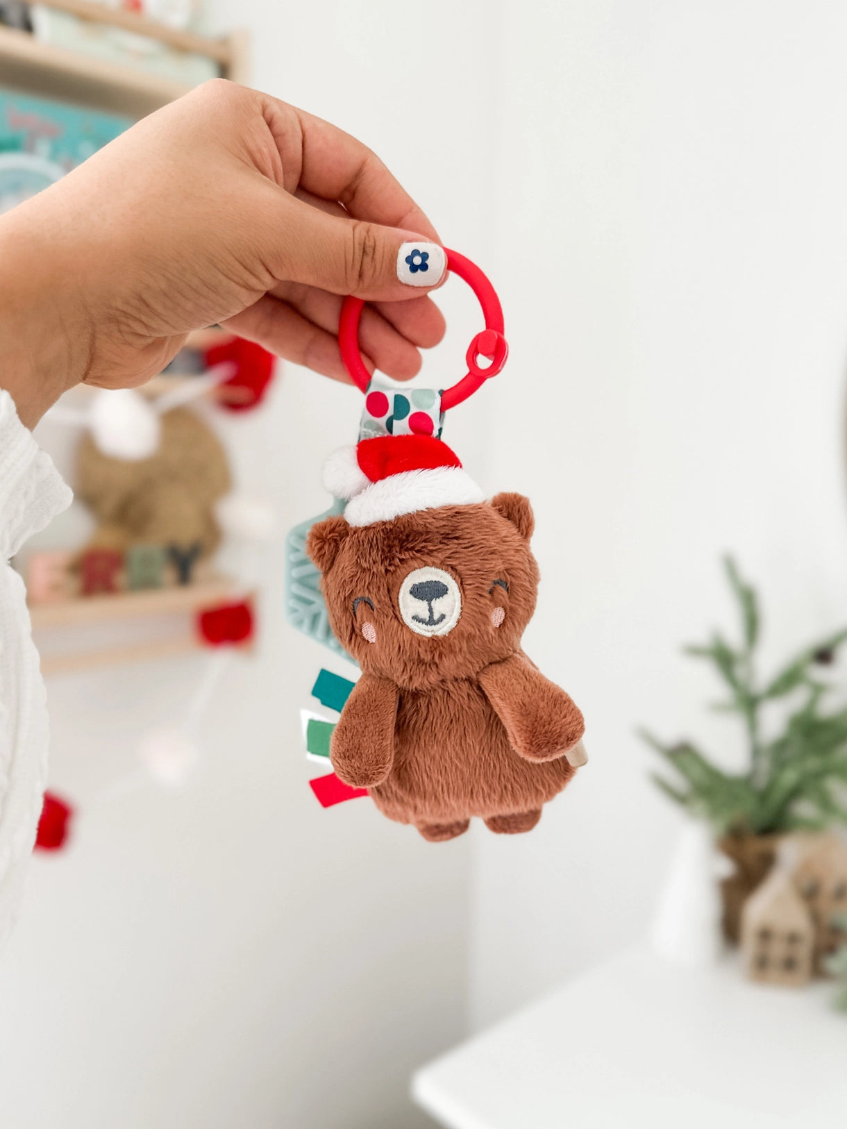 Cocoa the Bear Itzy Pal Plush + Teether