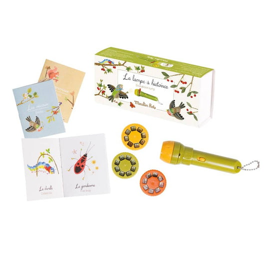 Garden Themed Storybook Torches with 3 Mini Books