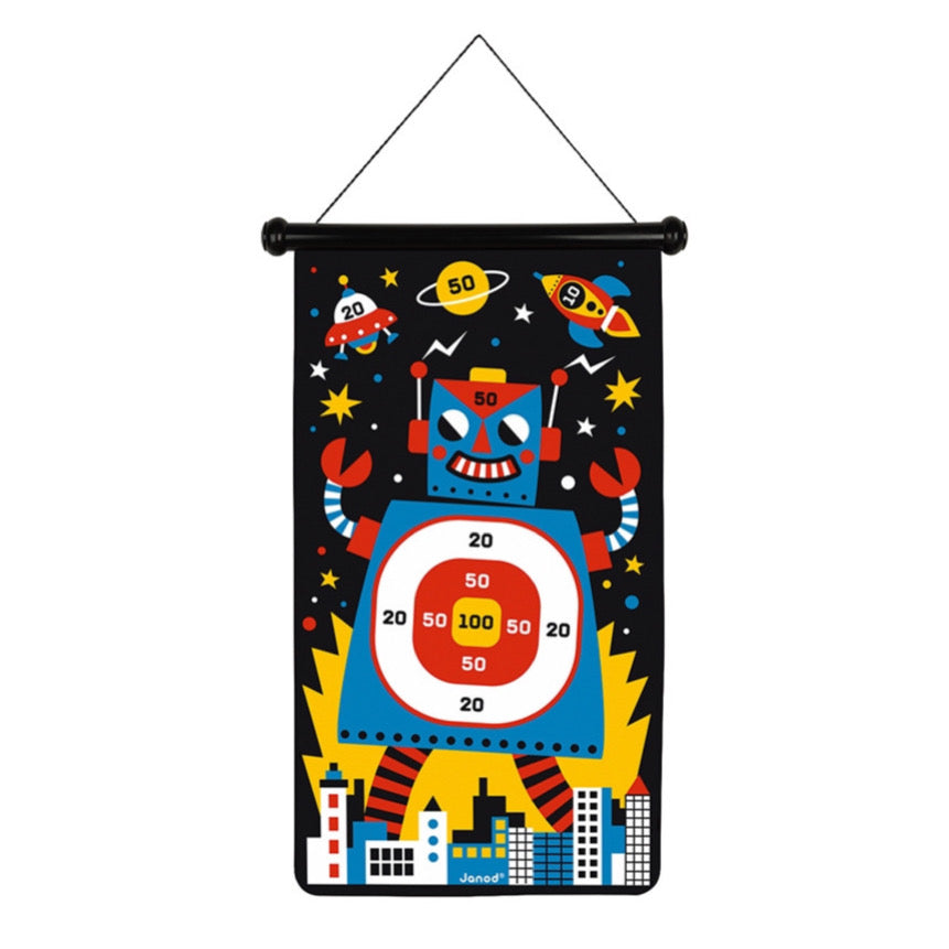 Magnetic Robots Dart Game