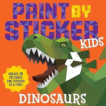 Paint by Sticker-Dinosaurs