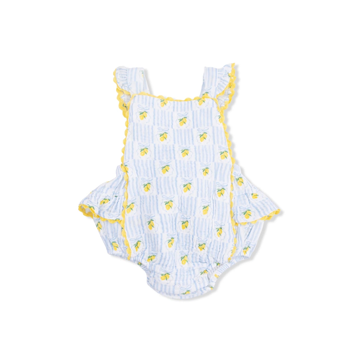 Lovely Lemons | Ric Rac Ruffle Sunsuit