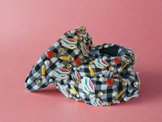 Beaded Headband | School's in Session