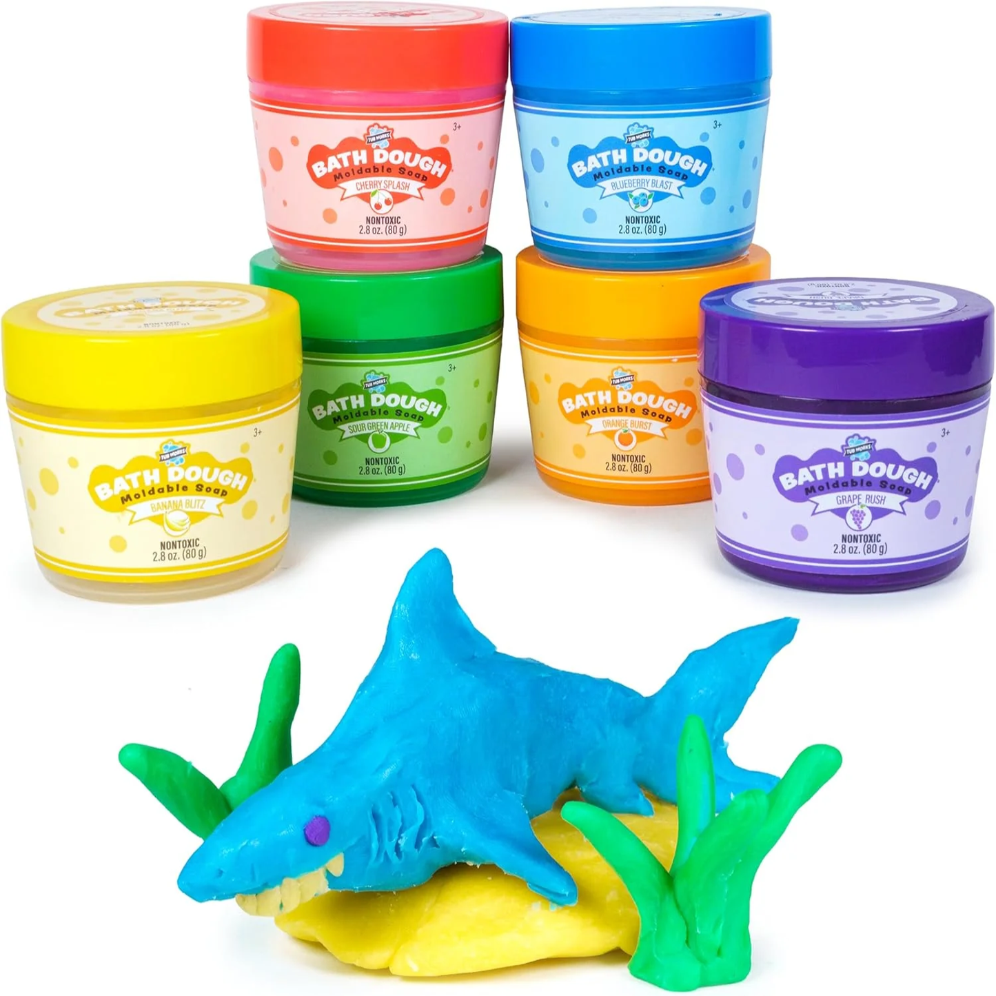 Tub Works® Bath Dough™ Moldable Kids Soap Bath Toy