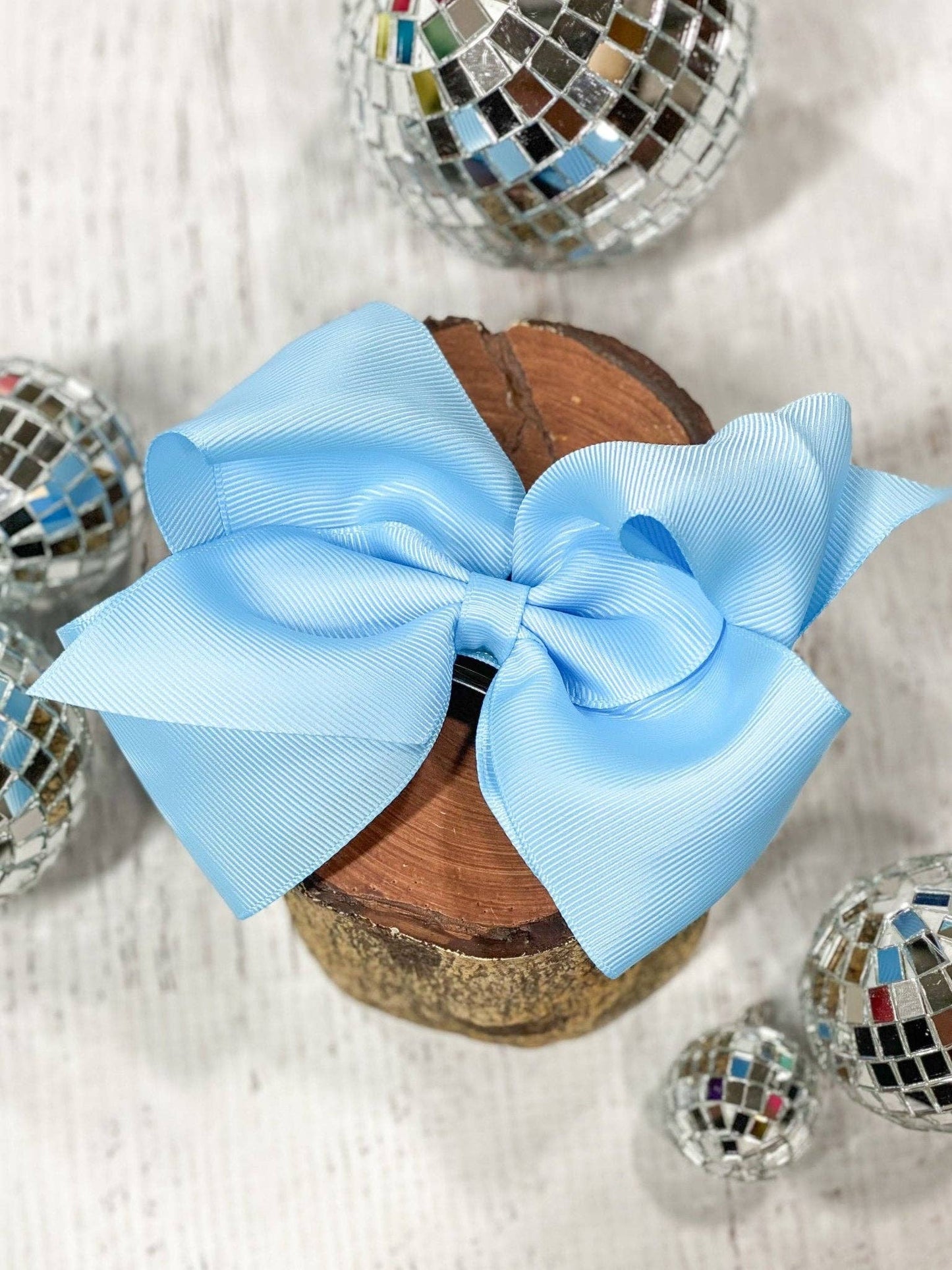 Classic Grosgrain Hair Bow - Alligator Clip - 4.5"