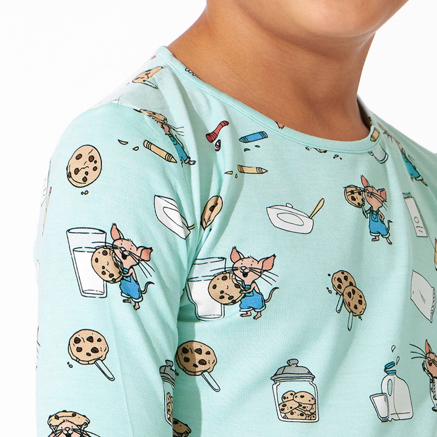 If You Give a Mouse a Cookie Christmas Bamboo Kids Pajamas