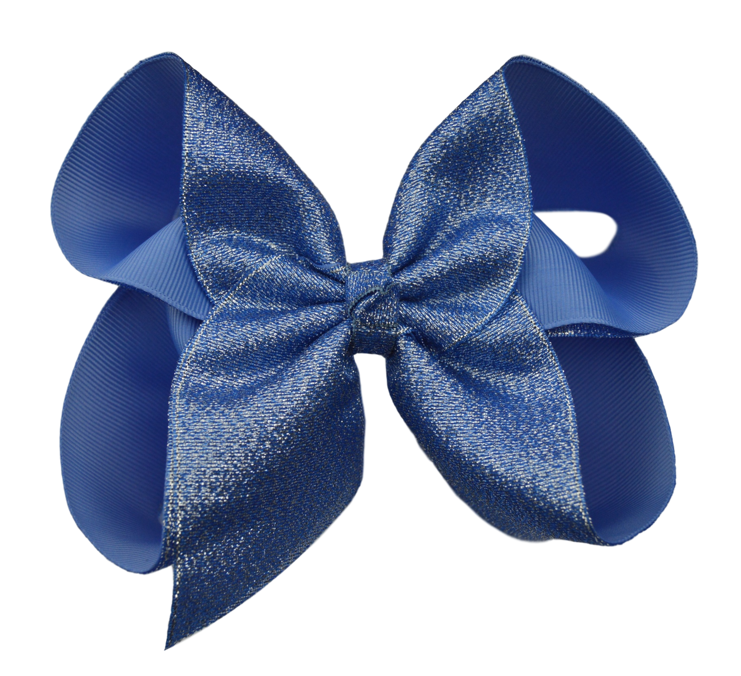 Denim | Glitter Bow ( DOES NOT FLAKE )