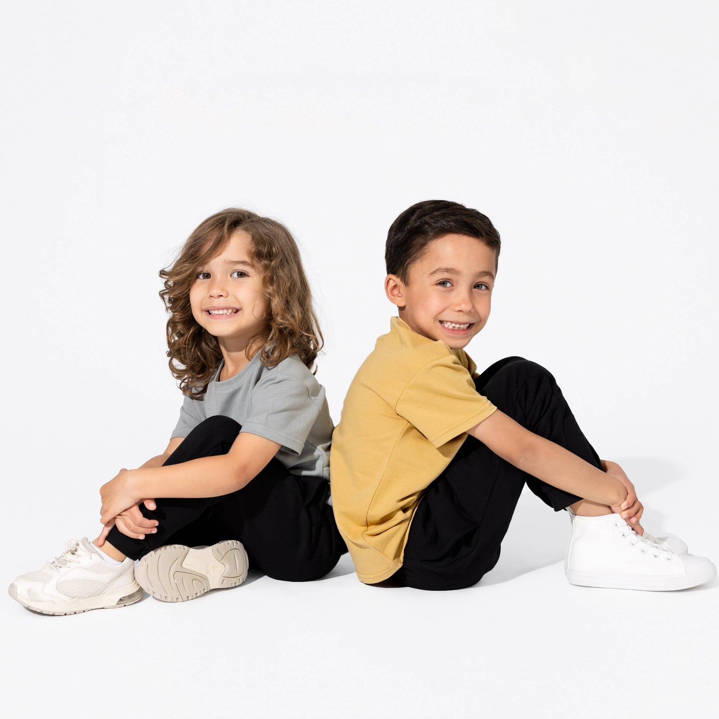 Latte Bamboo Terry Daywear Kids T-Shirt