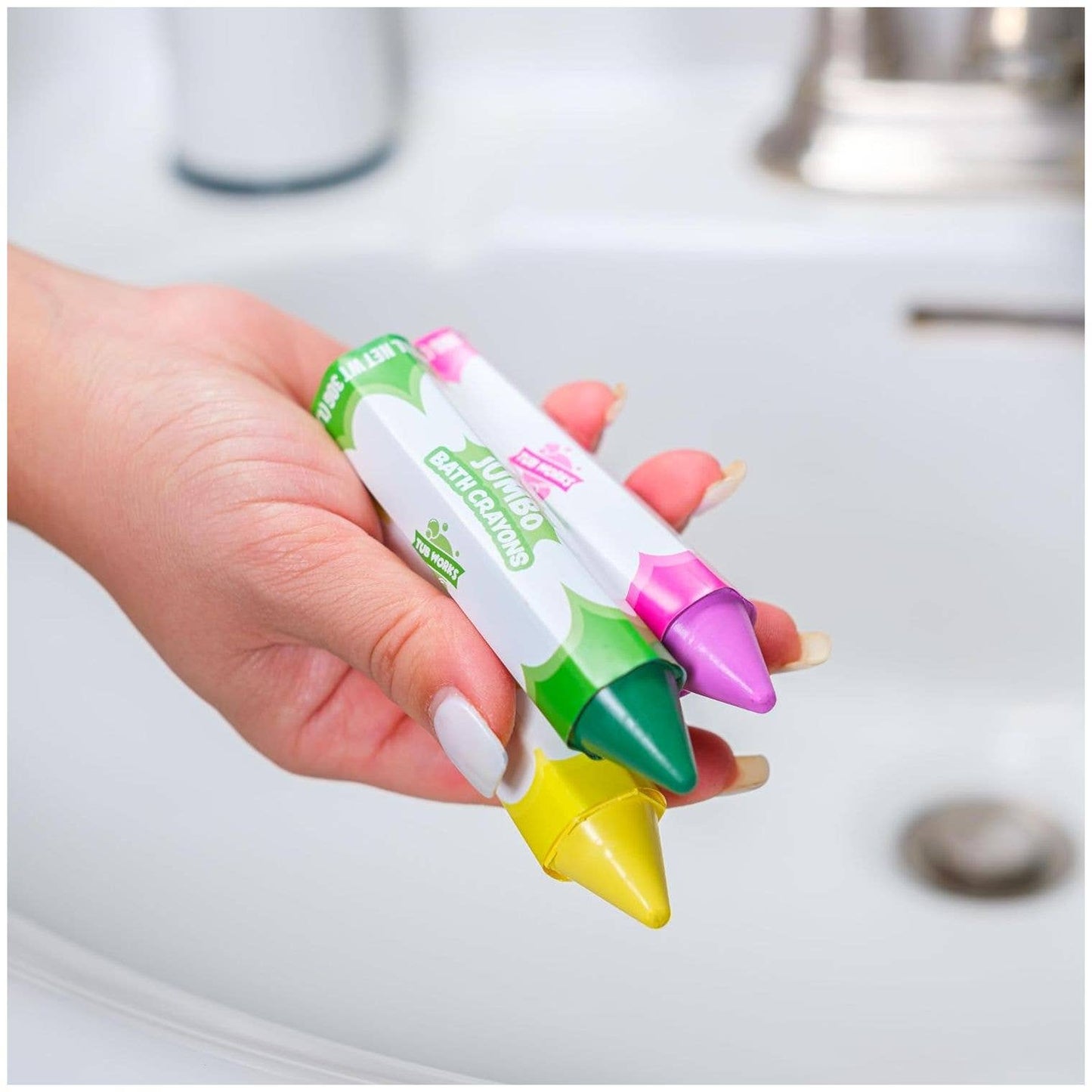 Tub Works® Smooth™ Jumbo Bath Crayons Bath Toy