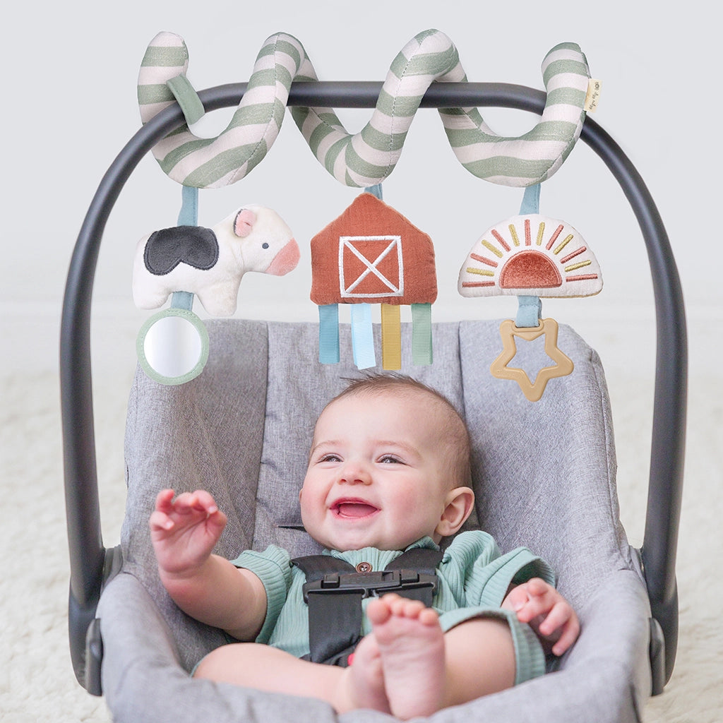 Farm Spiral Car Seat Activity Toy