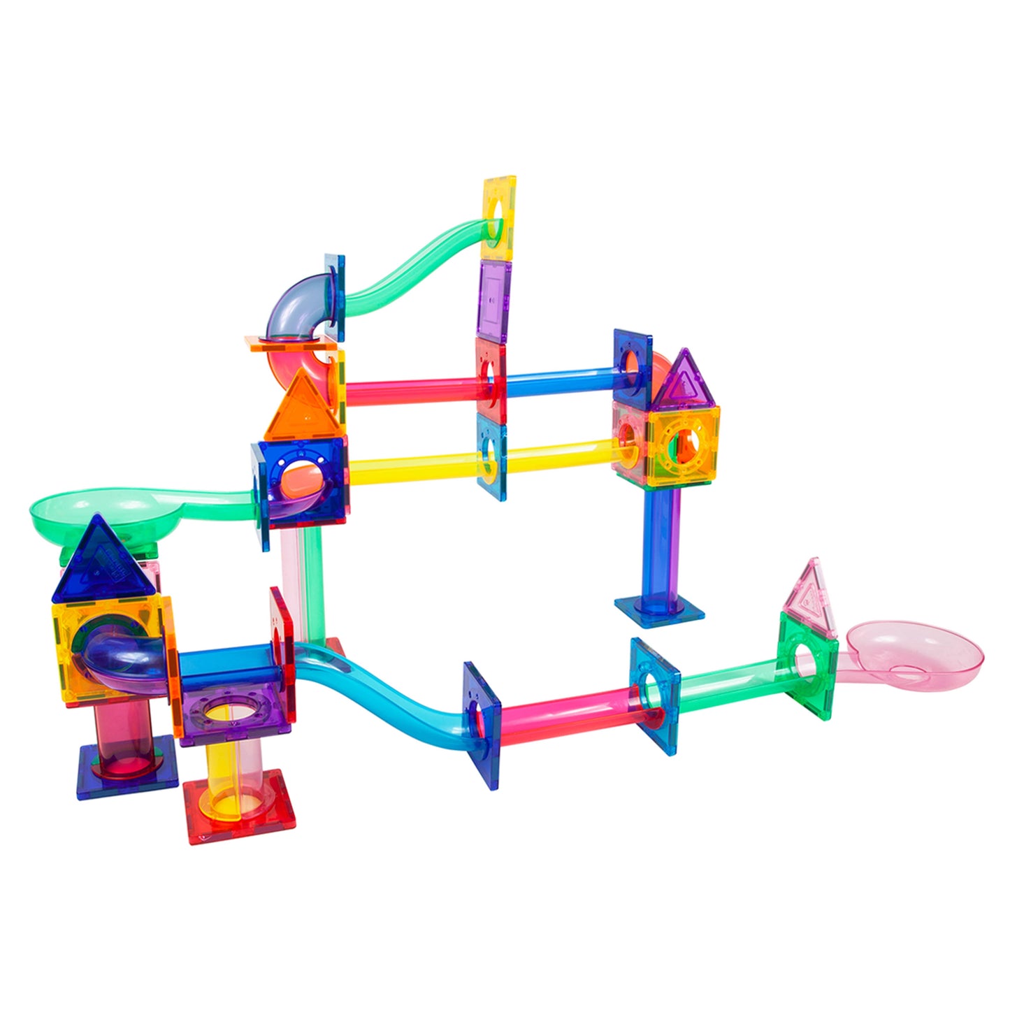 PicassoTiles 71pc (Marble Run) Building Blocks