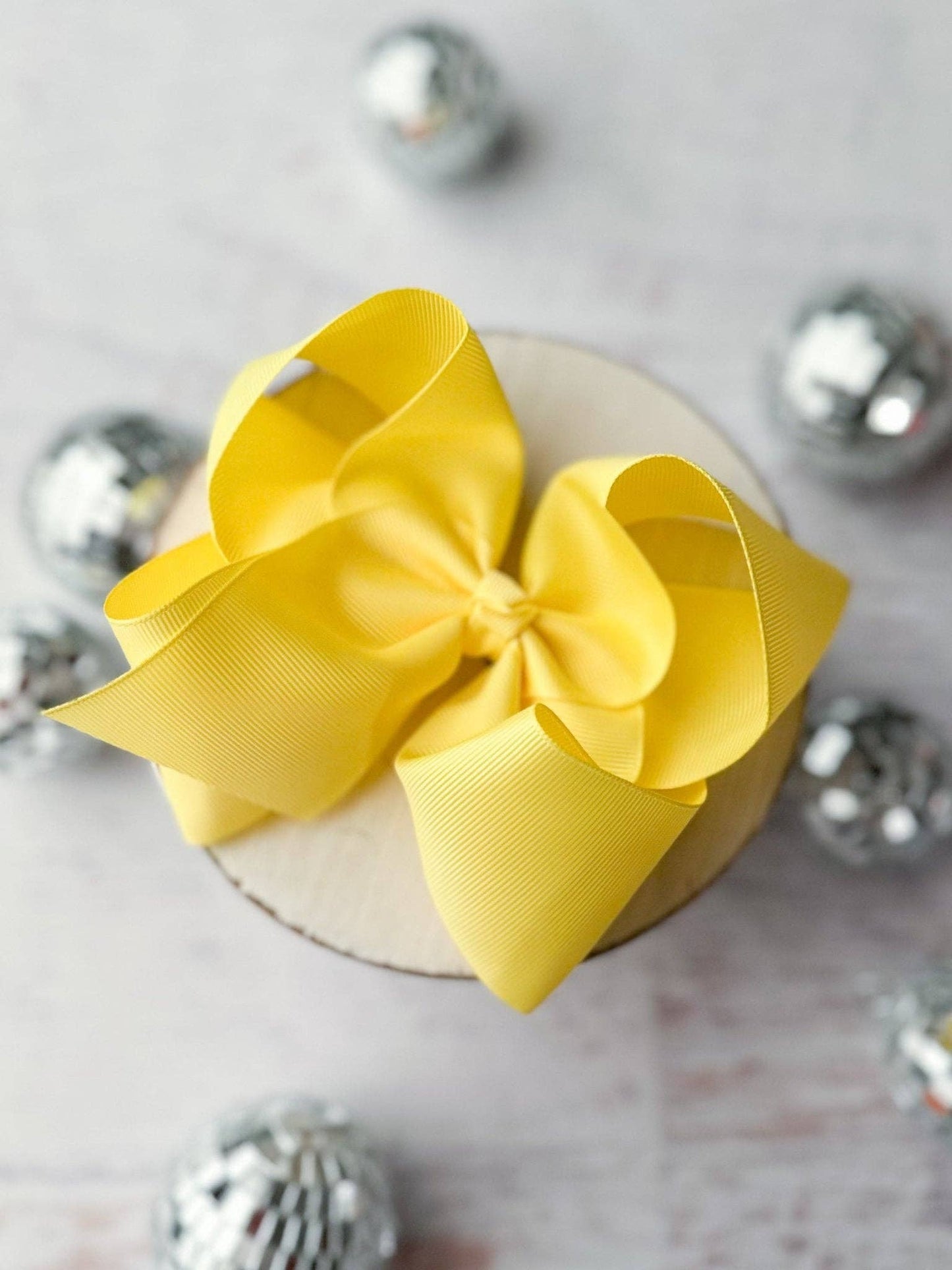 Oversize Grosgrain | Hair Bow | Alligator Clip (5.5")