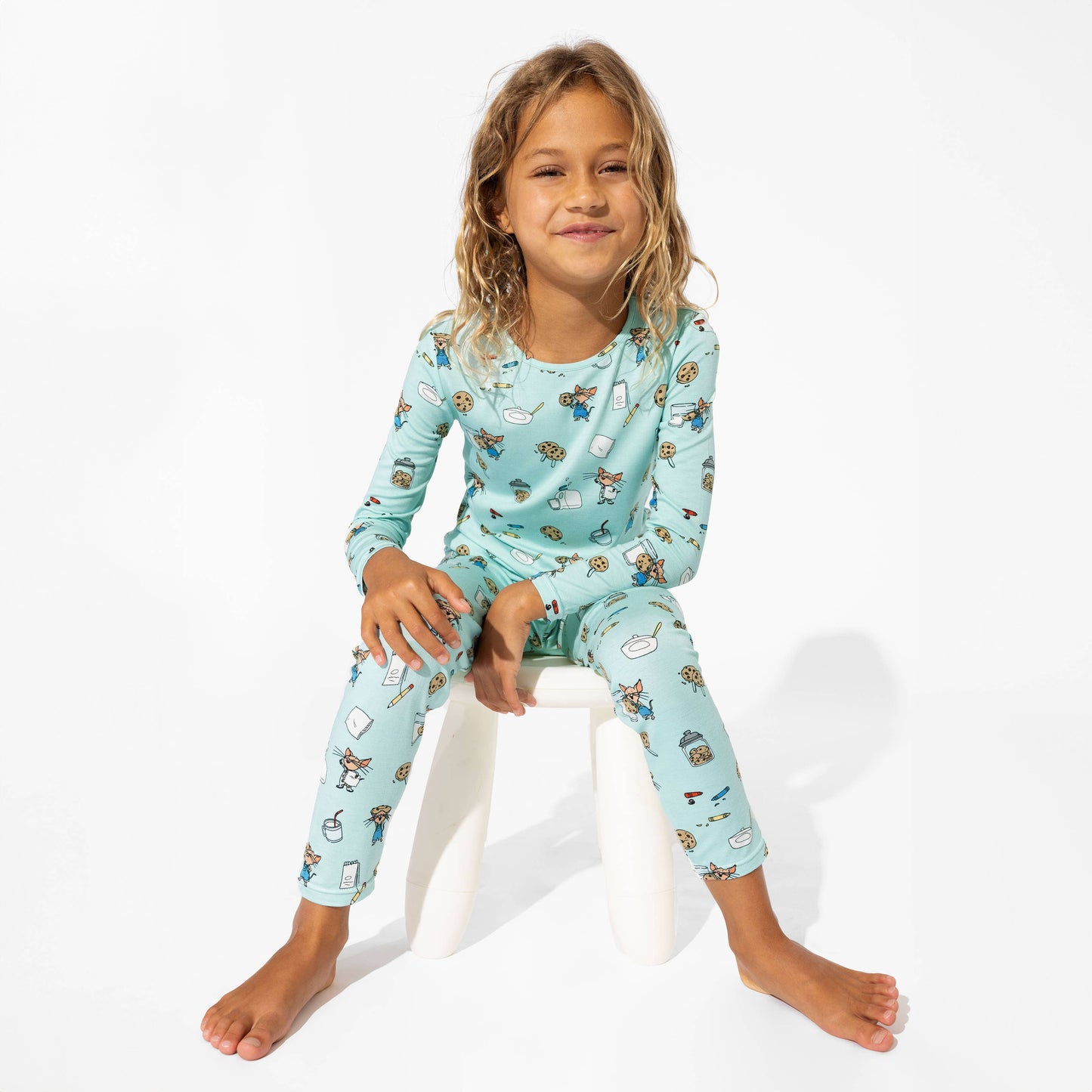 If You Give a Mouse a Cookie Christmas Bamboo Kids Pajamas