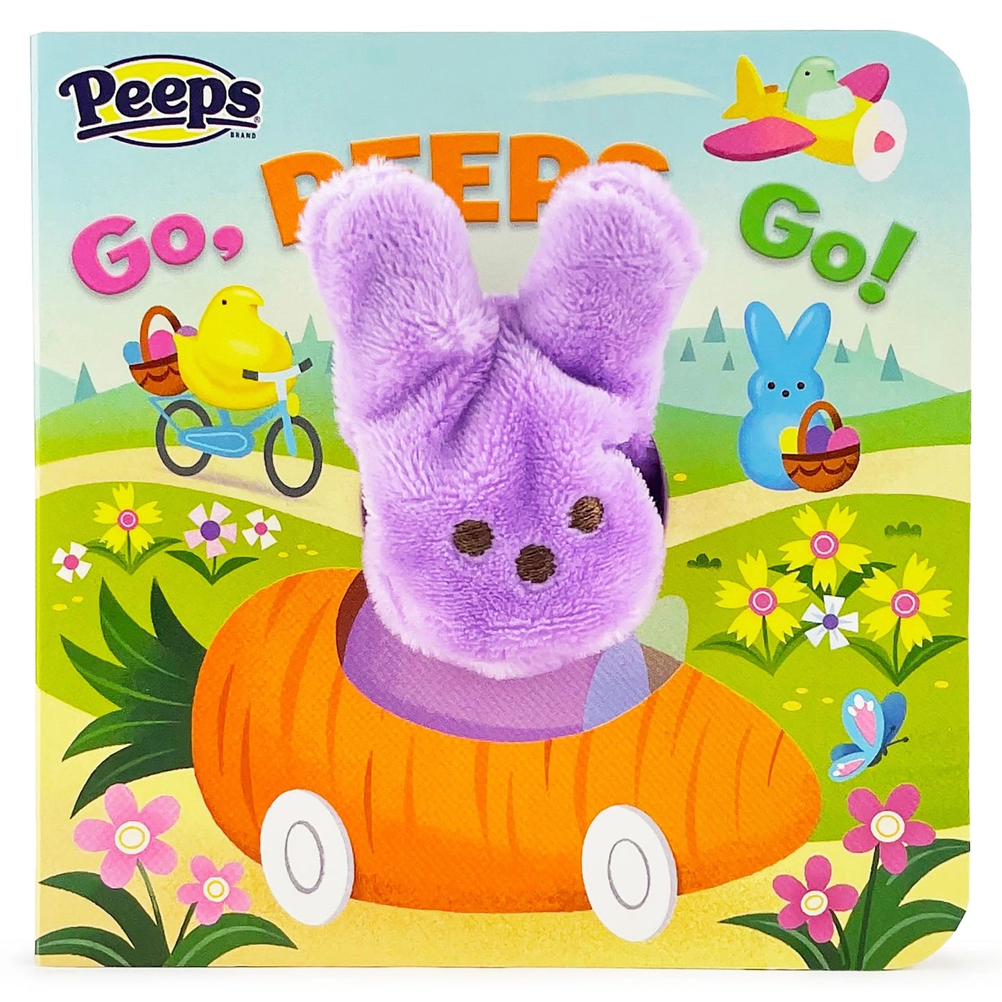 Go, Peeps, Go! Finger Puppet Board Book