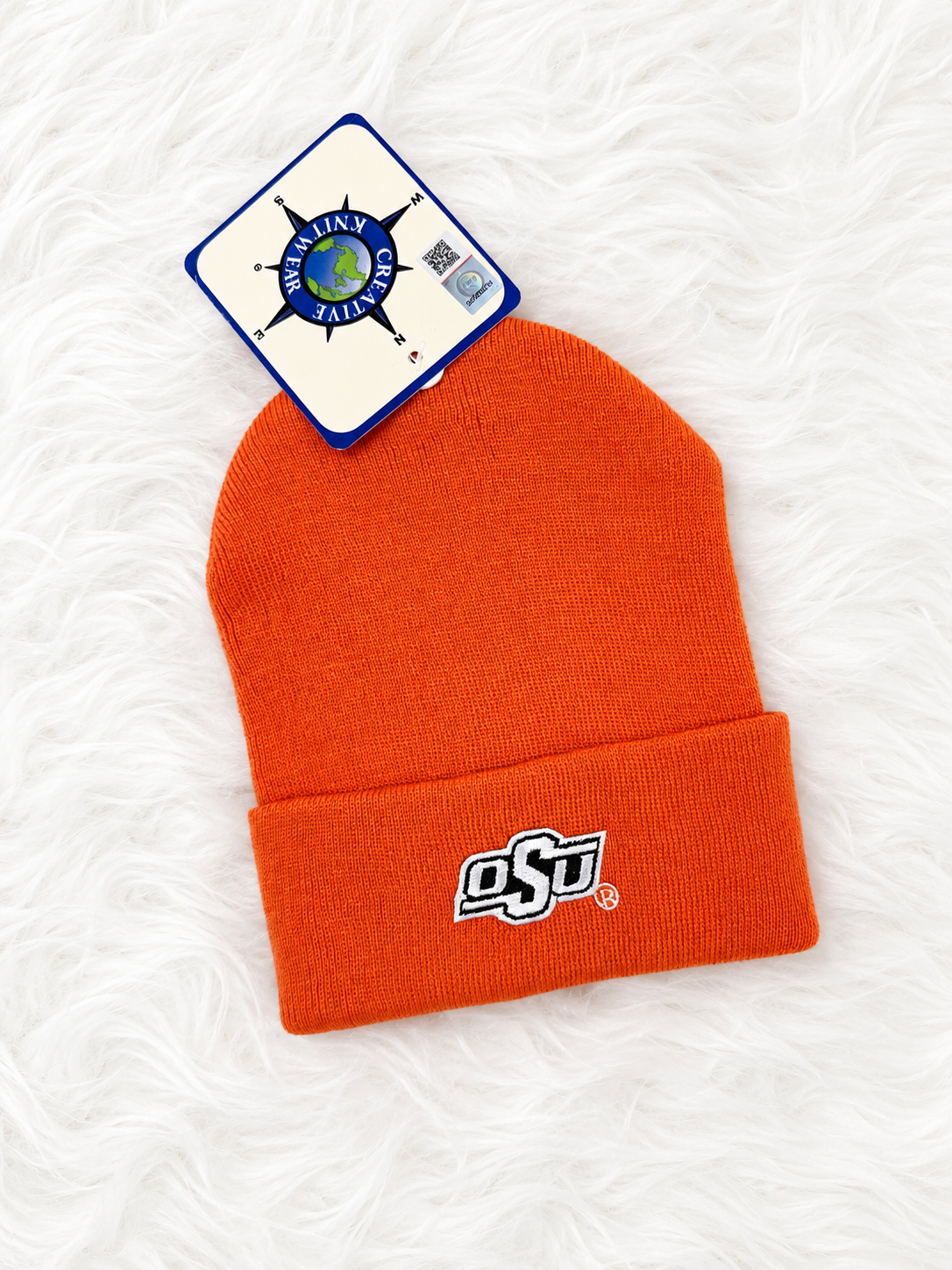 Knit Cap | Orange