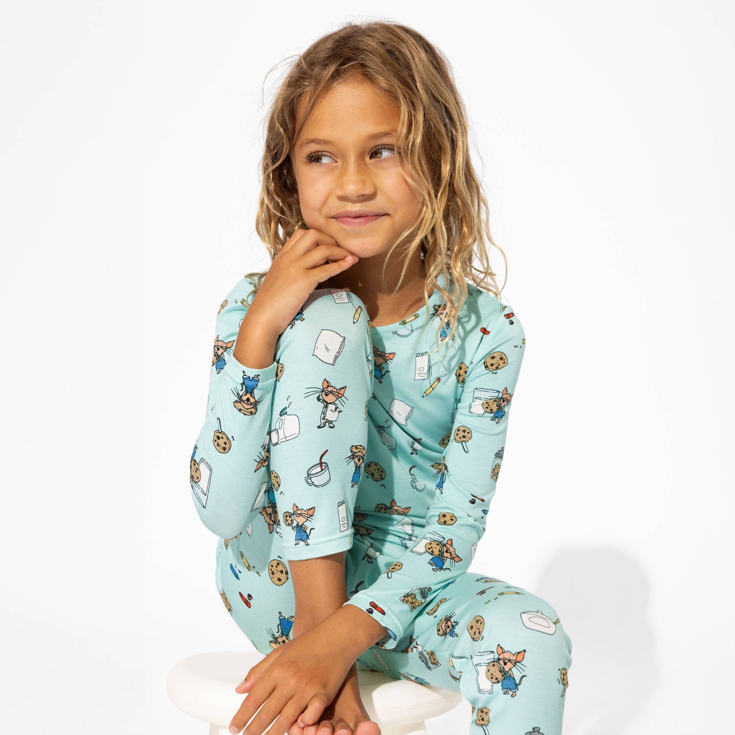 If You Give a Mouse a Cookie Christmas Bamboo Kids Pajamas