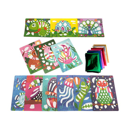 Foil-tastic Foil Art Kit: Awesome Animals