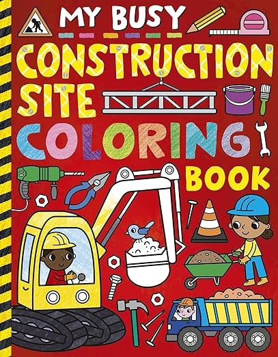 My Busy Construction | Coloring Book