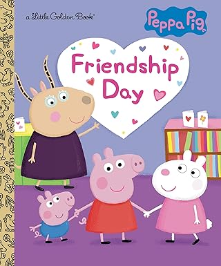 Peppa Pig Friendship Day- Little Golden Books