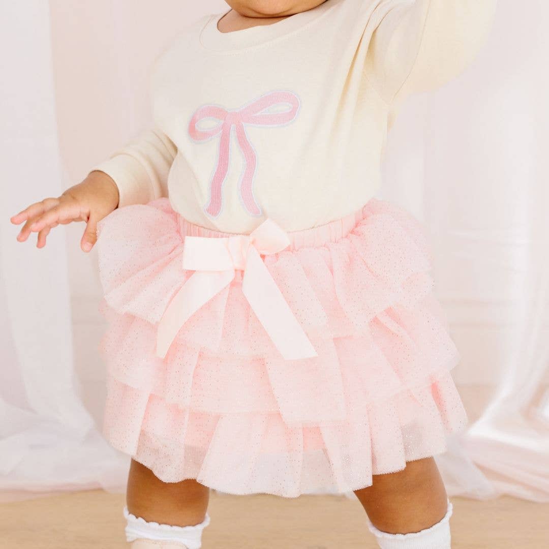 Ballet Bow | Tiered Tutu Skirt