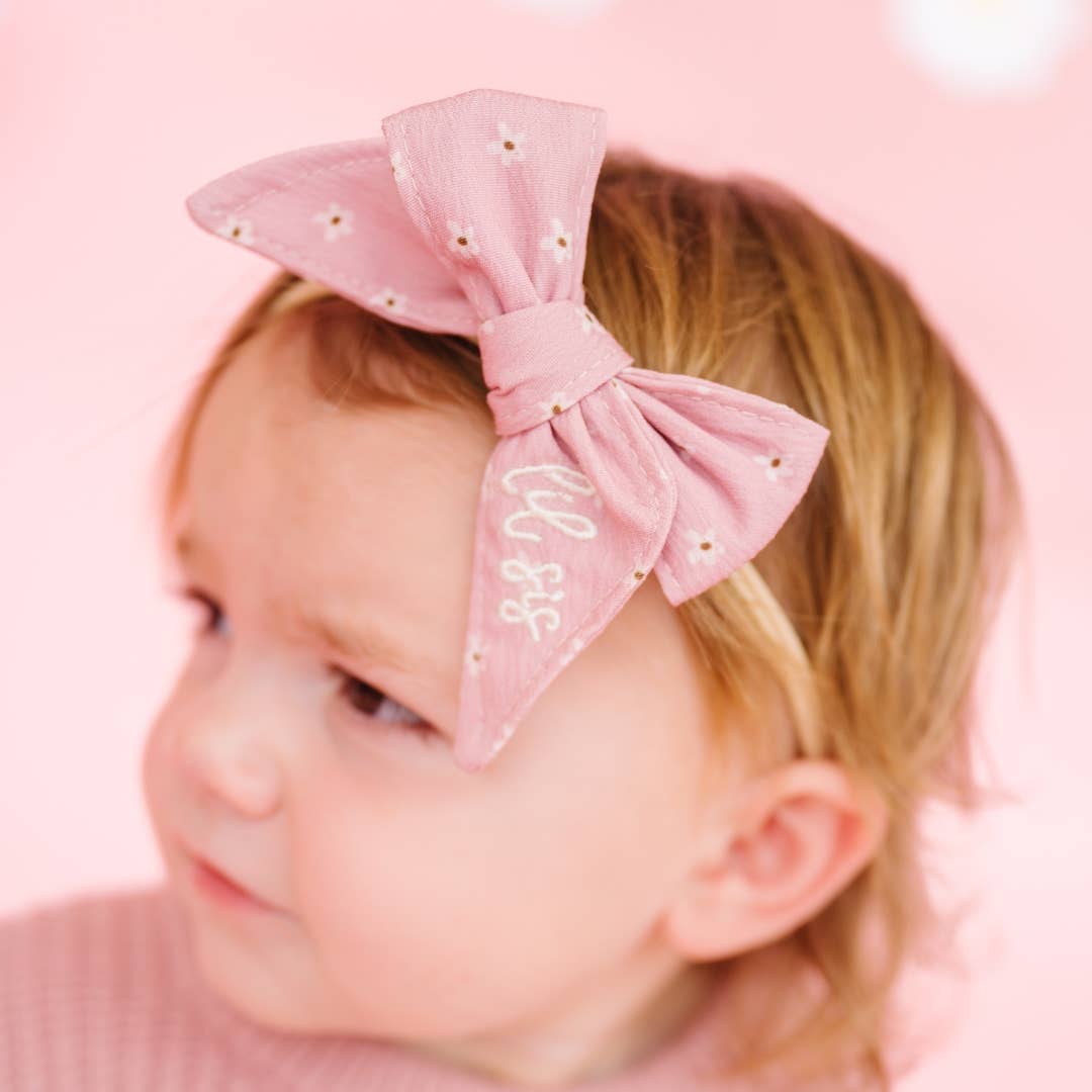 Lil Sis | Baby Bow Headband