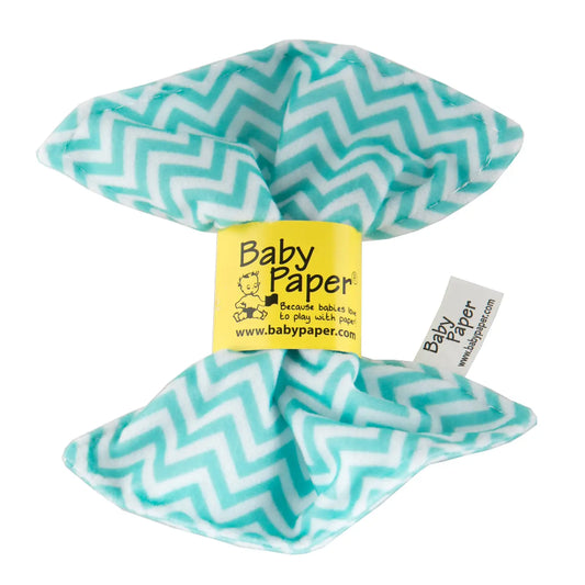 Turquoise Zig Zag | Baby Paper