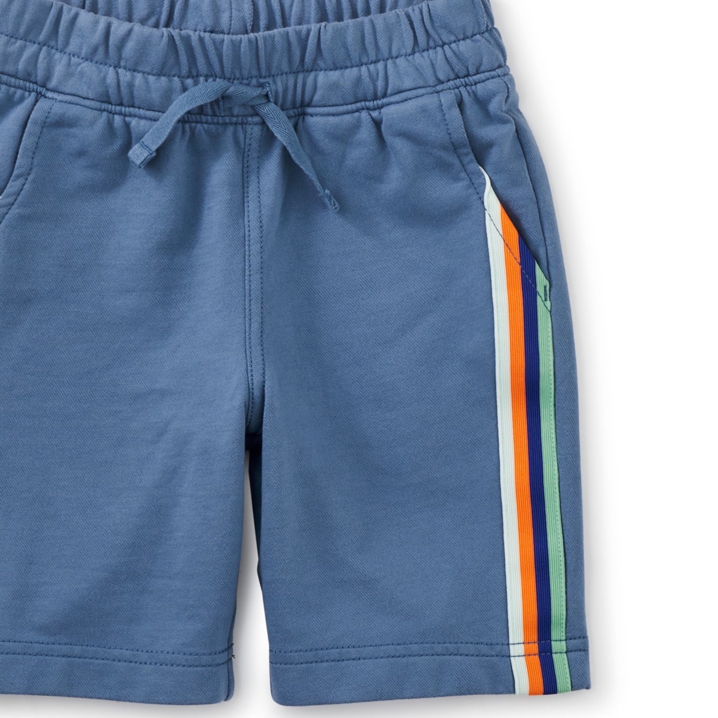 Coronet Blue Soca Stripe Shorts