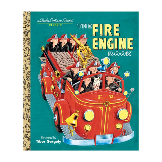 The Fire Engine Book - Little Golden Books
