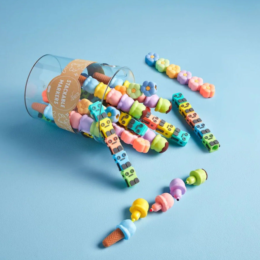 Stackable Marker Sets – Wiggles & Giggles Stillwater