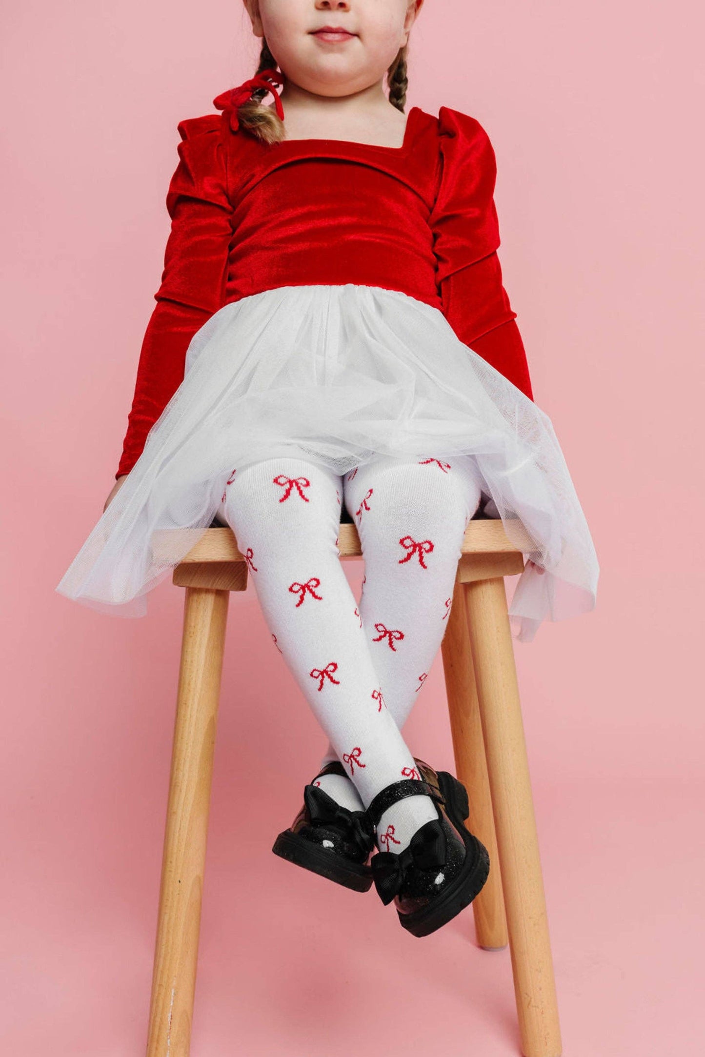 Bow | Knit Tights