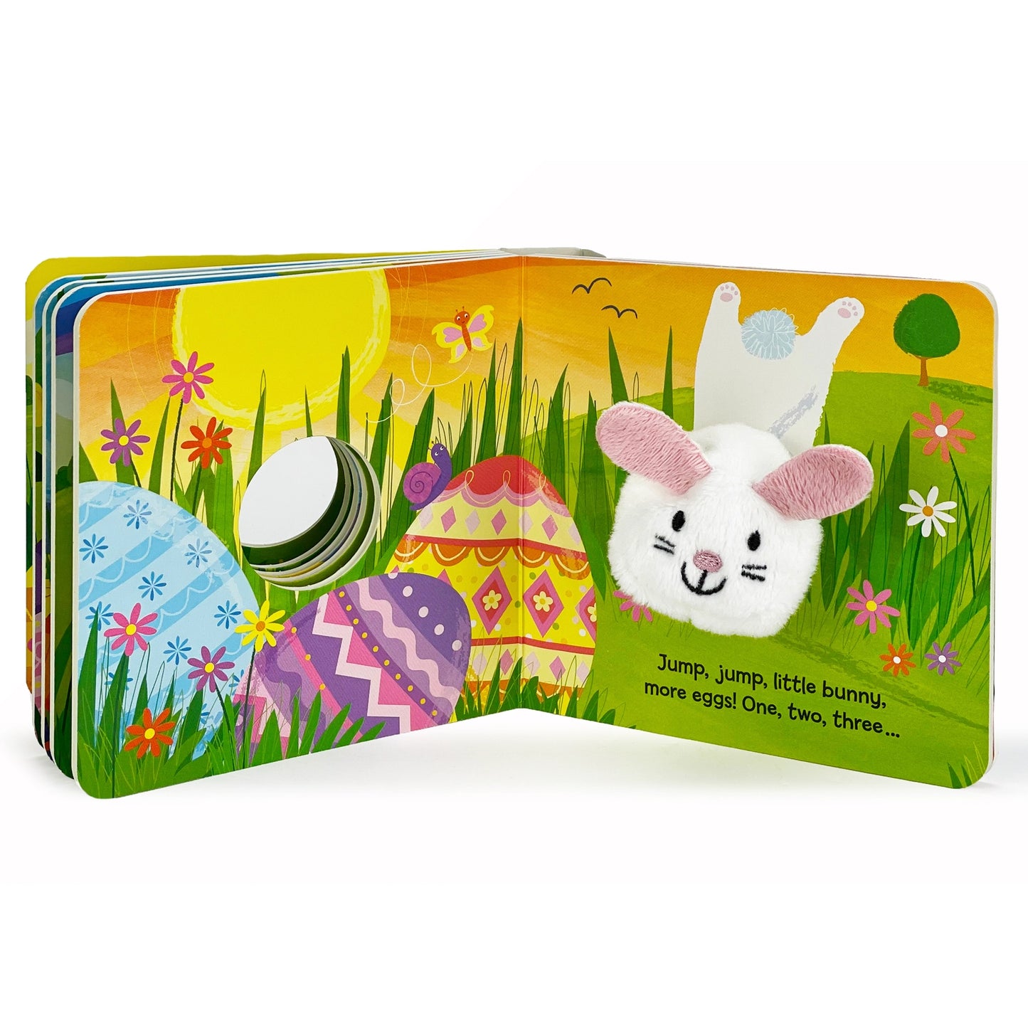 Hippity, Hoppity, Little Bunny Finger Puppet Board Book