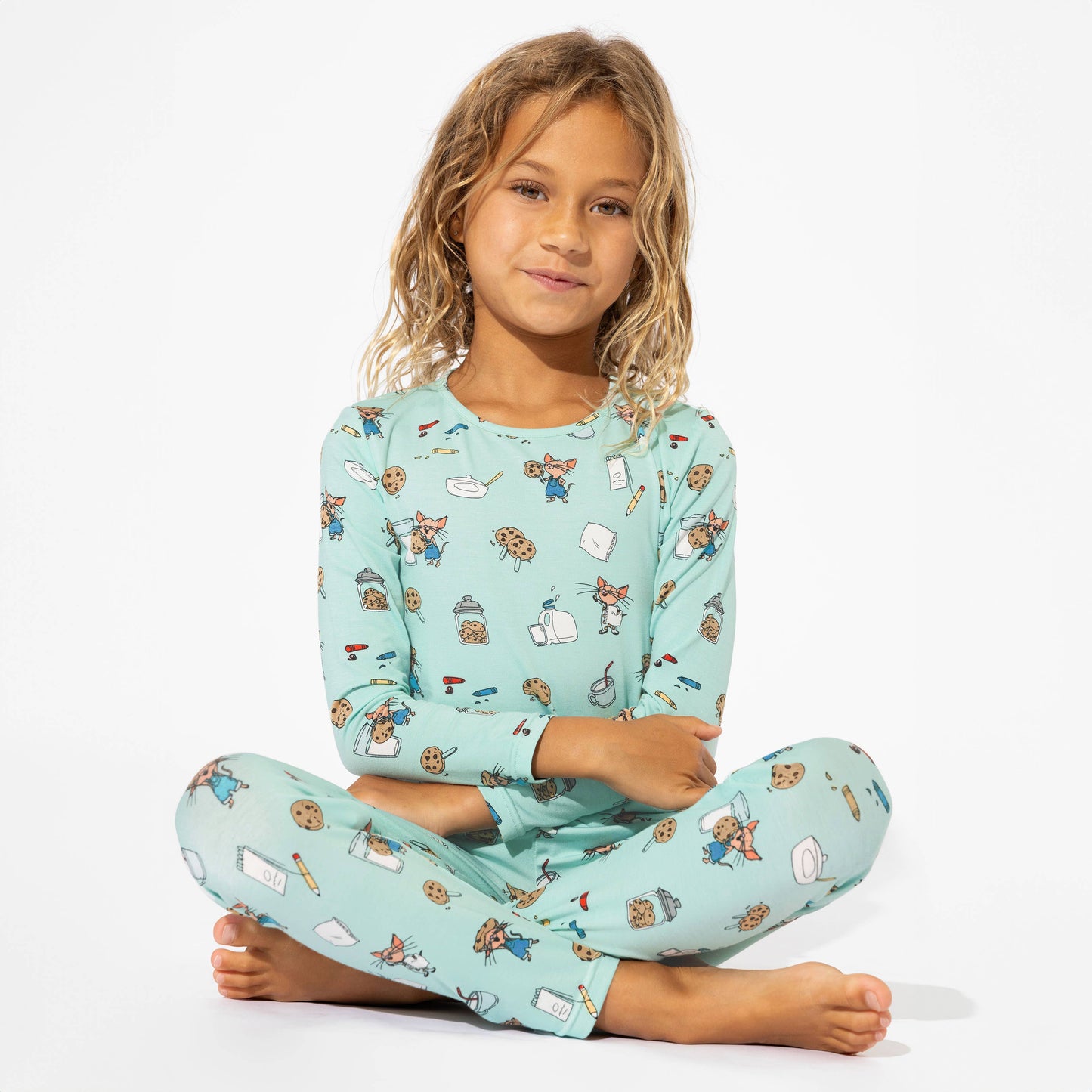If You Give a Mouse a Cookie Christmas Bamboo Kids Pajamas