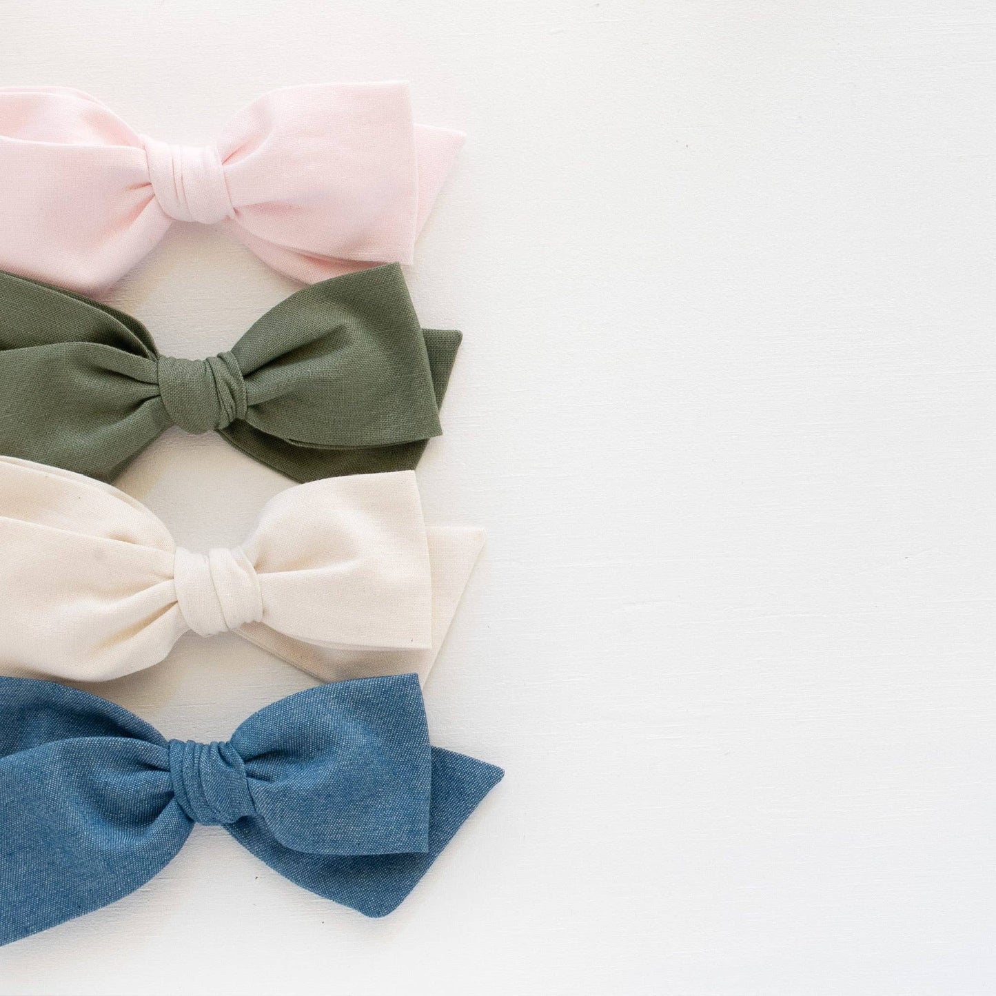 Cream - Knot Bow