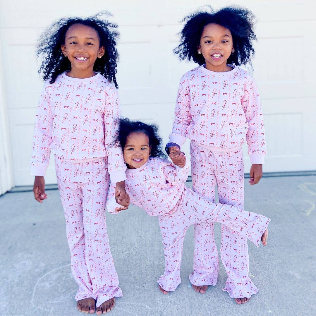 Candy Cane Lane Christmas | Flare Legging