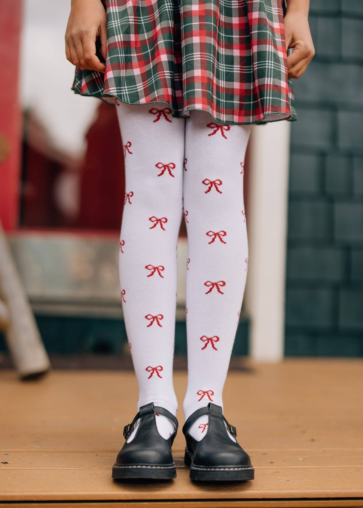 Bow | Knit Tights